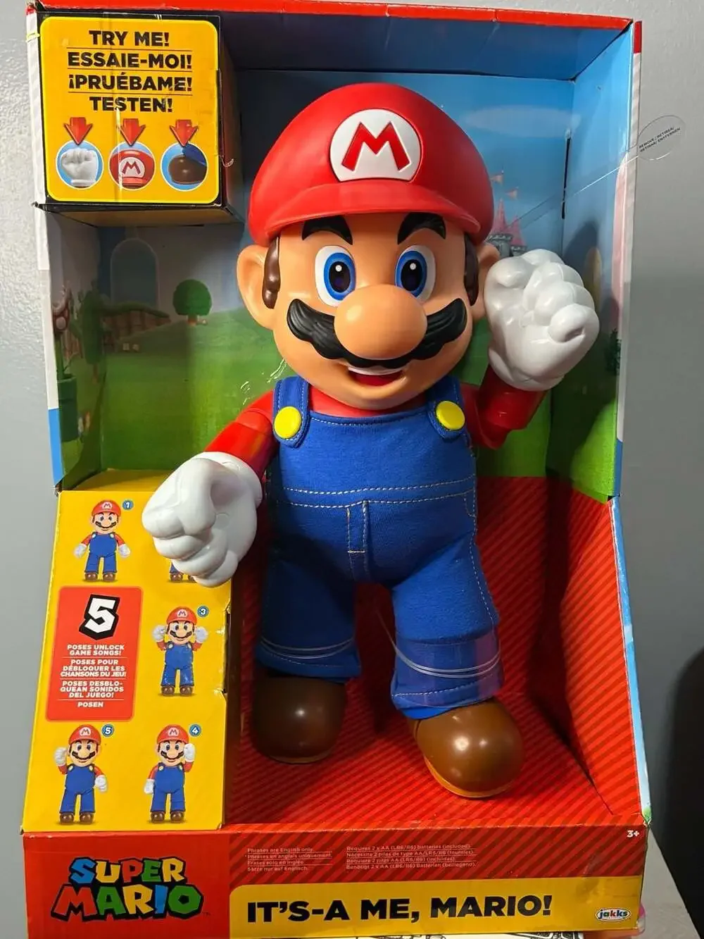 Jakks Pacific - Super Mario It's-A-Me Figure